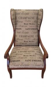 Lieblingssessel für Weinliebhaber "Chamapgne"