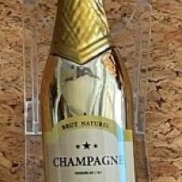 Deko-Glasform Champagnerflasche